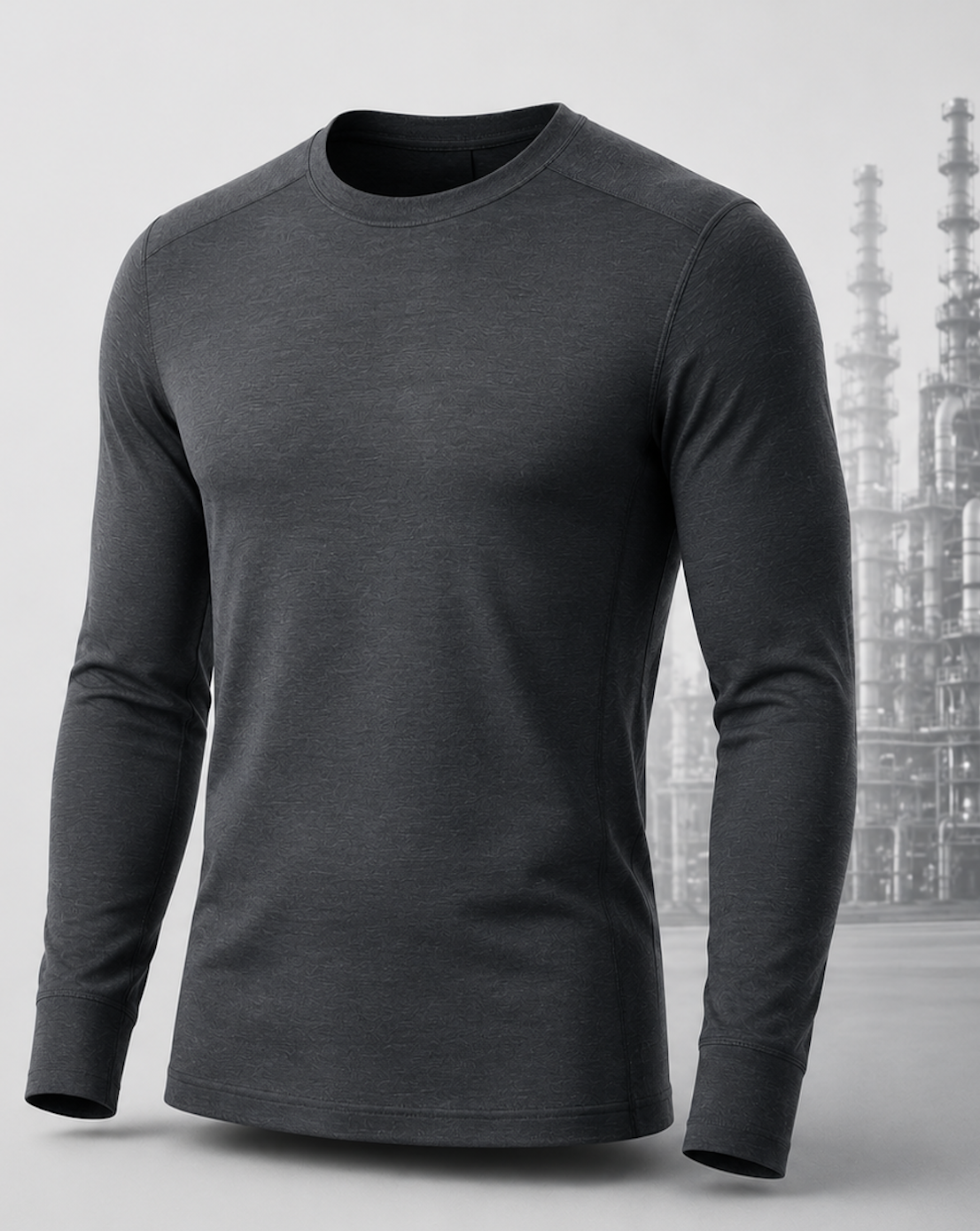 MWT01-Men’s Merino Wool Long-Sleeve Shirts