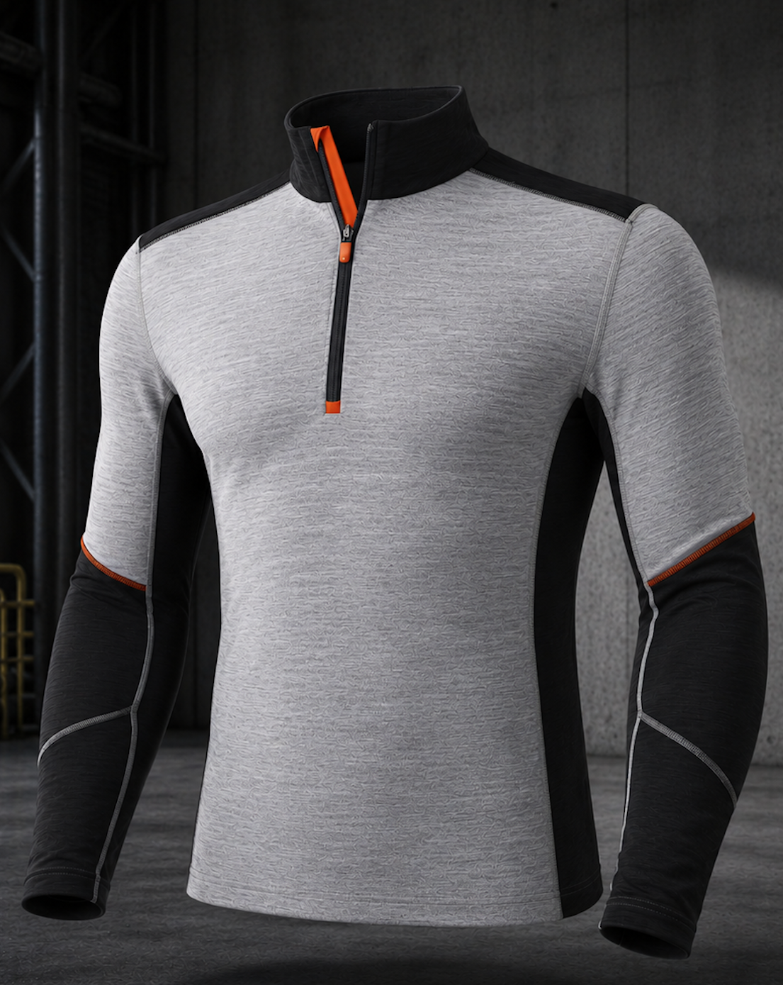 FR9005-FR Zip Neck Shirts
